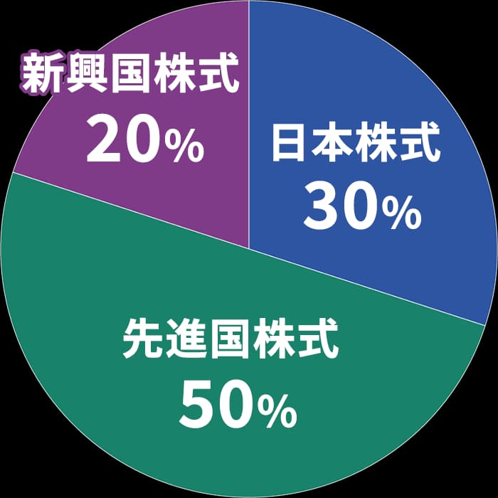 20代 ポートフォリオ内訳